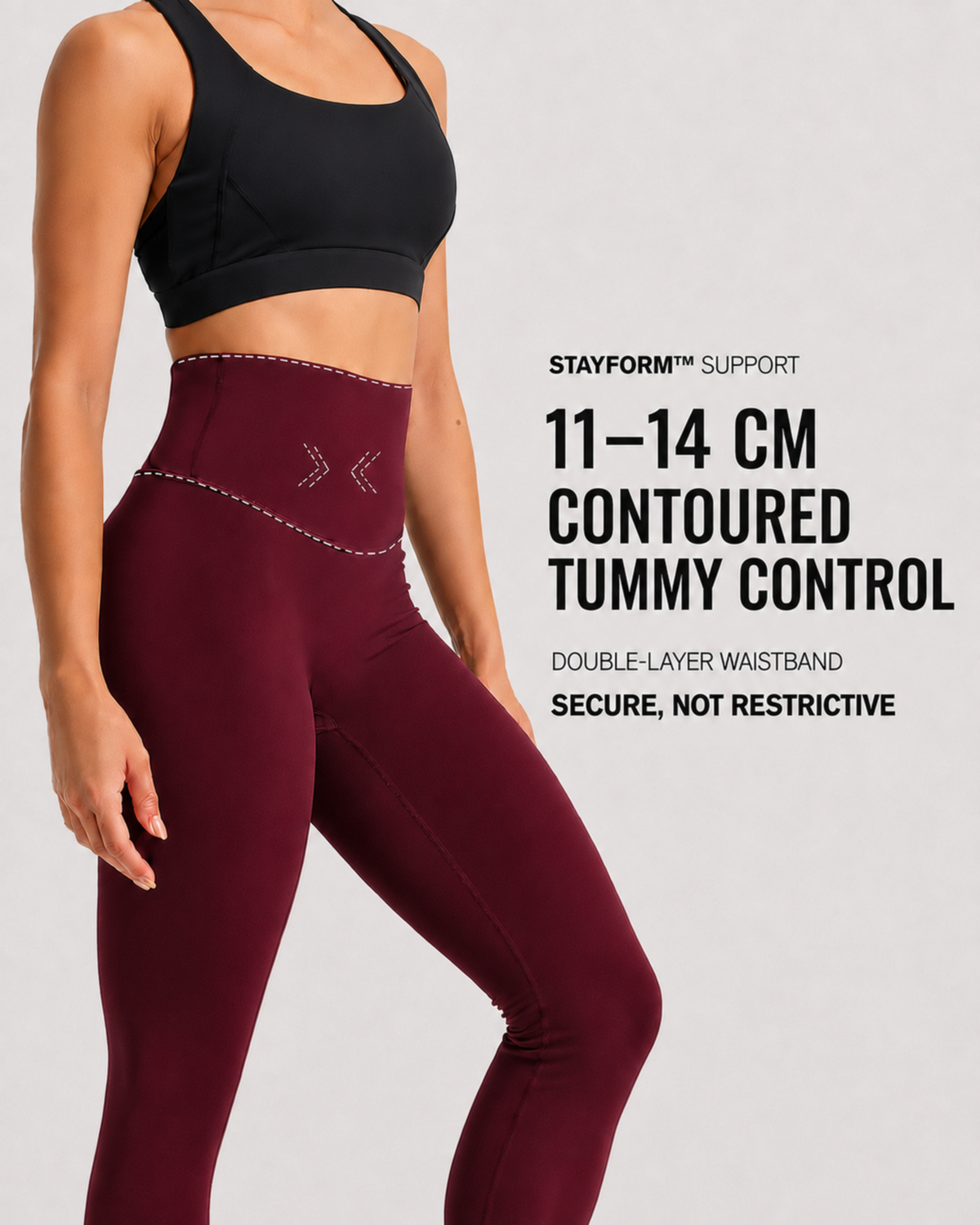 Tummy Control Stirrup Leggings
