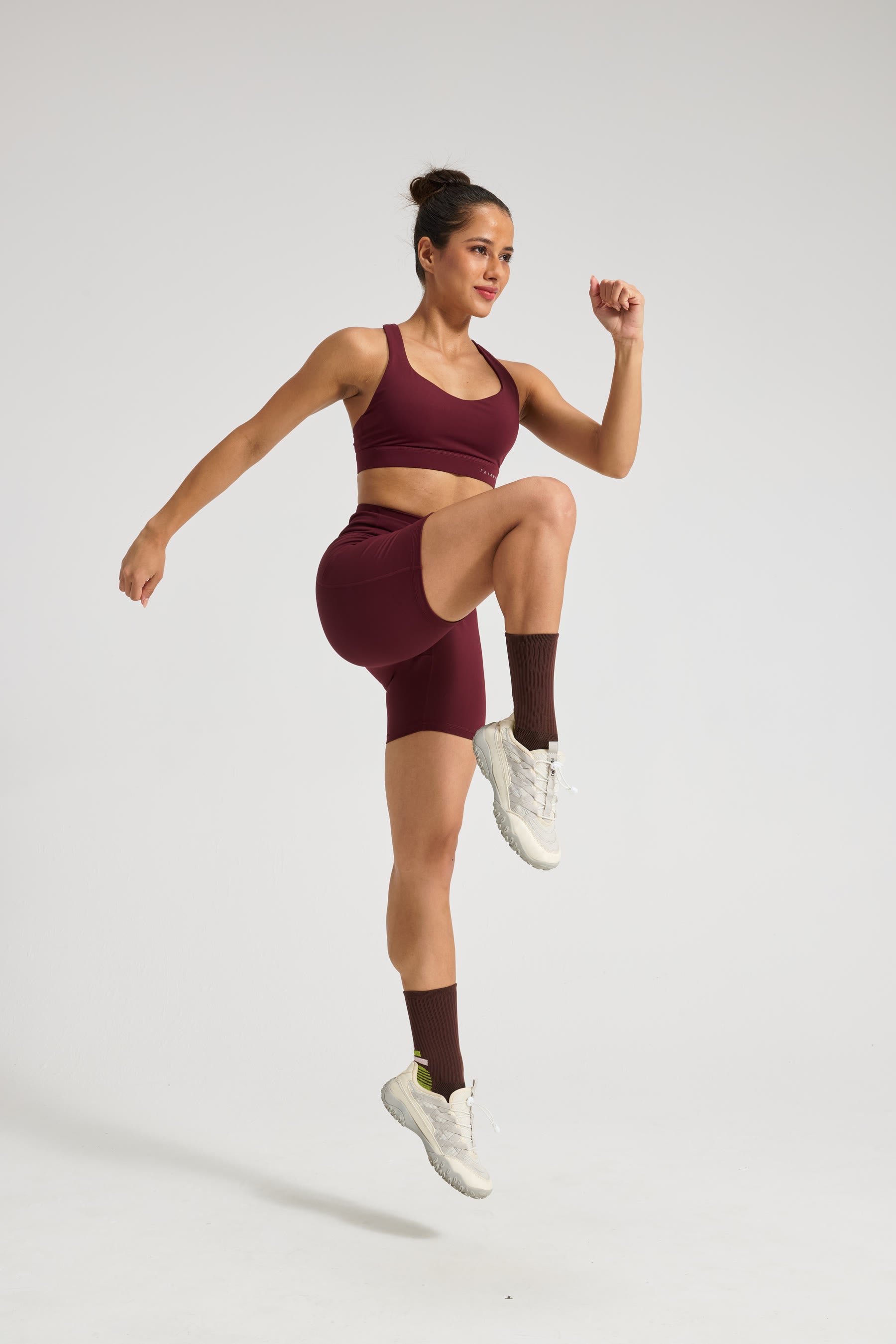 Formwynn activewear holding its shape during training.